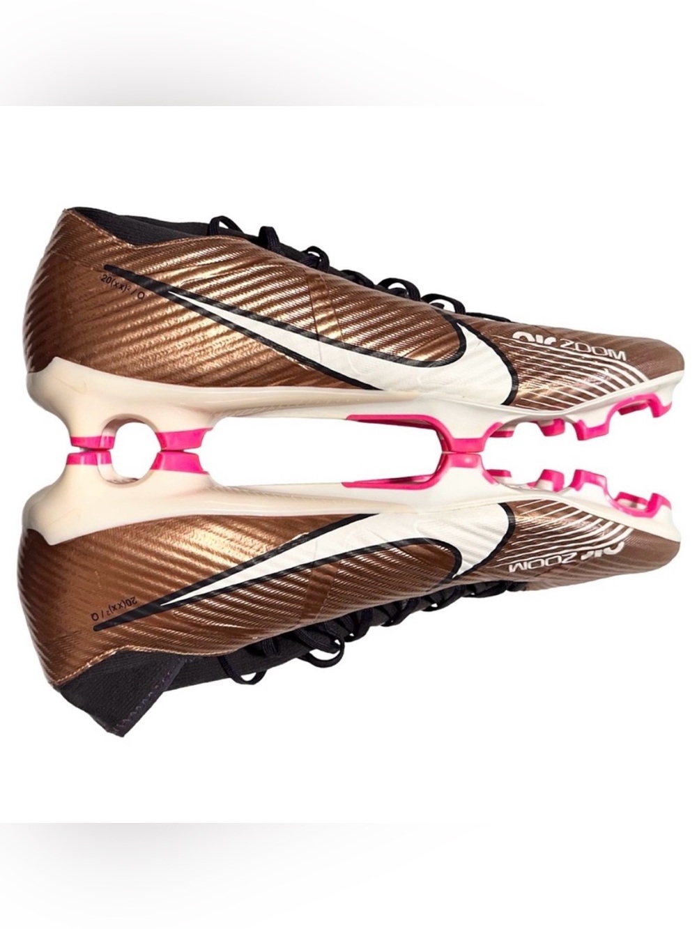 NIKE Mercurial Superfly 9 Academy Zoom FG MG Soccer Cleats Copper Mens 13